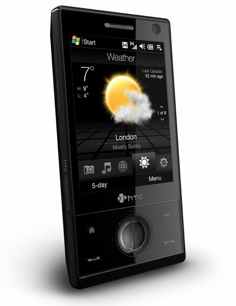 HTC Touch Diamond 2.8Zoll 640 x 480Pixel Touchscreen 110g Schwarz Handheld Mobile Computer
