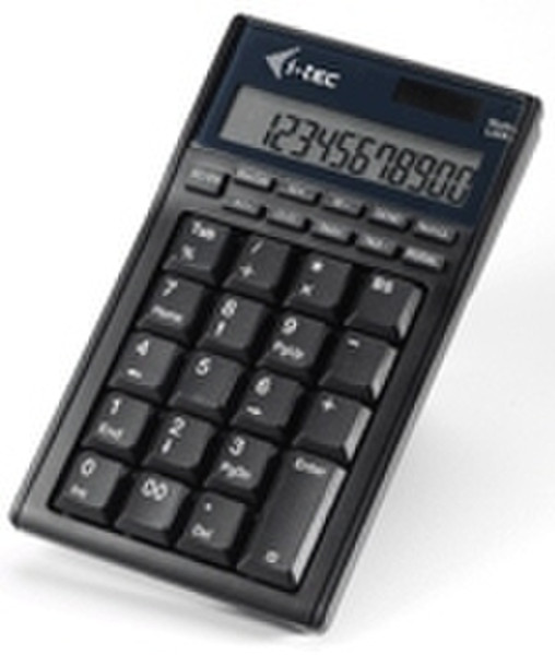 Pretec i-Tec Keypad KPC501 USB Schwarz Tastatur