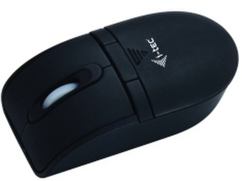 Pretec i-Tec MOBILeTouch Travel, Black Беспроводной RF Лазерный 800dpi Черный компьютерная мышь