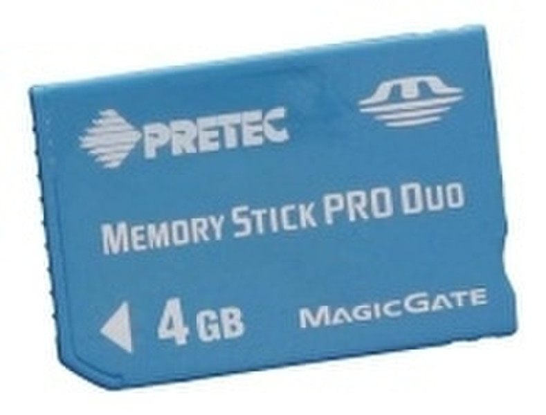 Pretec MemoryStick Pro Duo - 4GB 4GB MS memory card