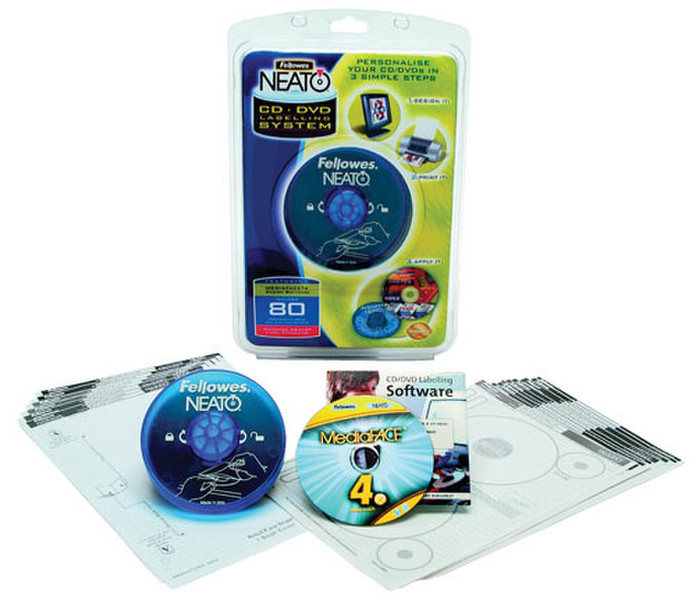 Fellowes CD/ DVD Labels NEATO 80