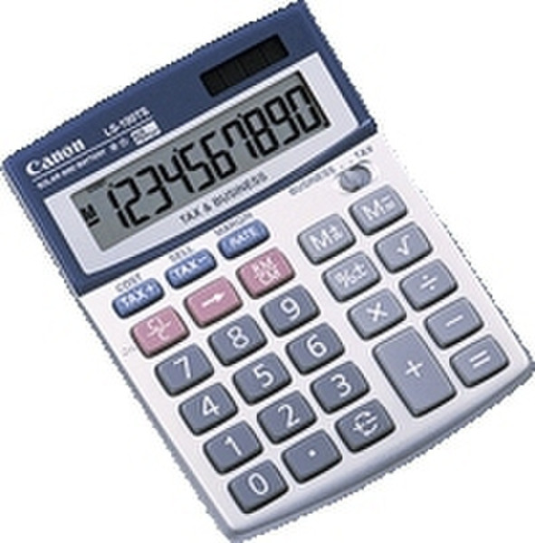 Canon LS-100TS Pocket Basic calculator Silver