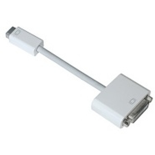 Apple Mini DVI to DVI Adapter mini DVI DVI White cable interface/gender adapter