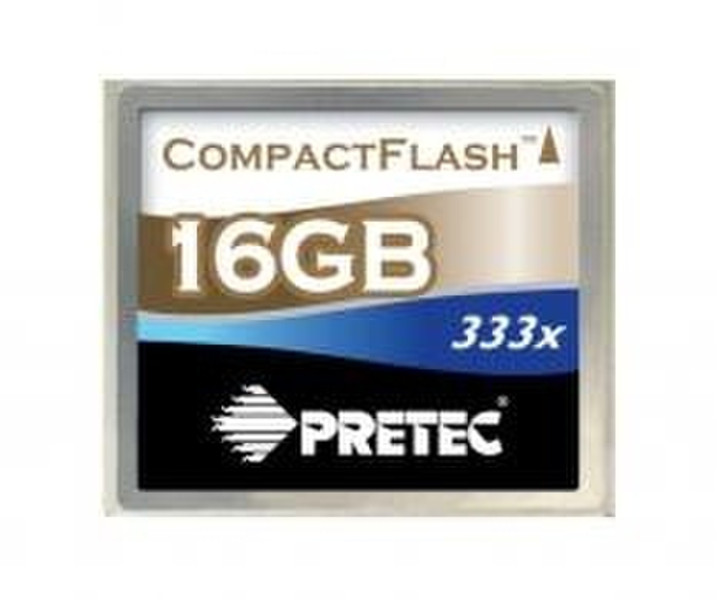 Pretec CompactFlash Cheetah 333x - 16GB 16GB Kompaktflash Speicherkarte
