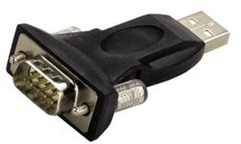 Pretec i-Tec USB to serial adapter RS232 Mini USB A DB9 Black cable interface/gender adapter