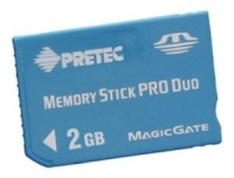 Pretec MemoryStick Pro Duo - 2GB 2GB MS memory card