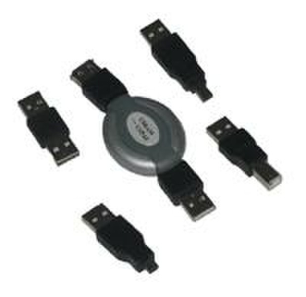 Pretec i-Tec USB Travel adapter Kabelschnittstellen-/adapter