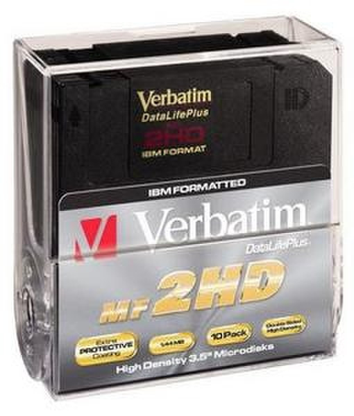 Verbatim MF2-HD DataLifePlus 10pk PB