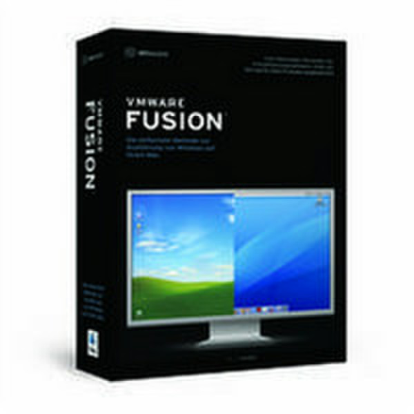VMware Fusion PC Virtualisation Fusion Macintosh 1.1 english