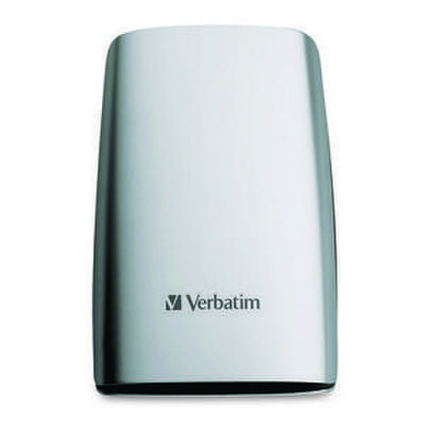 Verbatim Portable Hard Drive USB 2.0 400GB 2.0 400ГБ Черный, Cеребряный внешний жесткий диск