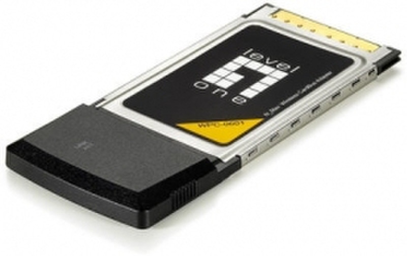 LevelOne N_Max Wireless CardBus Adapter 300Mbit/s Netzwerkkarte