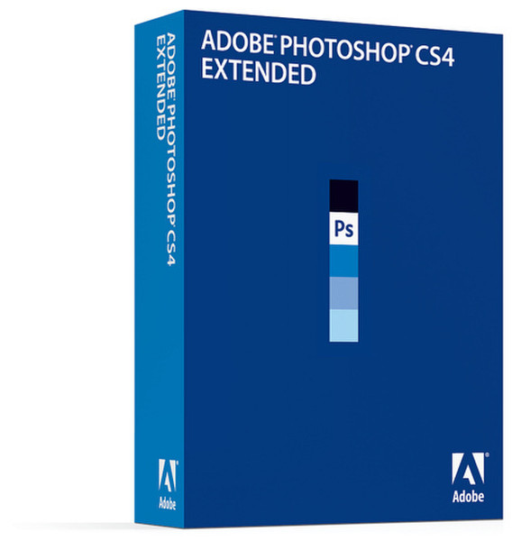 Adobe Photoshop CS4 Extended - Student Version - DVD - Win - German