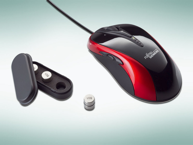 Fujitsu Gamer Mouse GL5600 USB Лазерный 2000dpi Черный компьютерная мышь