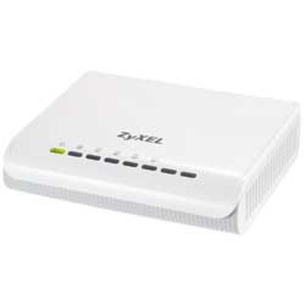 ZyXEL PLA470 v2 200Mbps Powerline HomePlug 4 Port Switch 200Mbit/s Netzwerkkarte