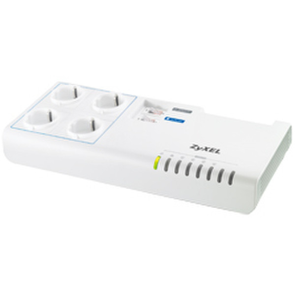 ZyXEL PLA491 Powerline Ethernet Multiplug Center 200Mbit/s Netzwerkkarte