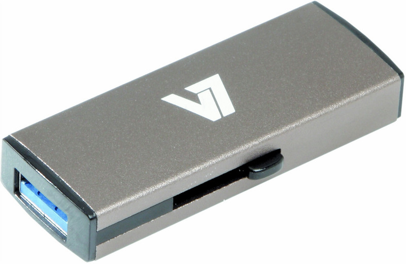 V7 Slide-In USB 3.0 16GB 16ГБ USB 3.0 Серый USB флеш накопитель