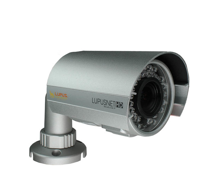 Lupus Electronics LUPUSNET HD - LE932 IP security camera Indoor & outdoor Bullet Silver