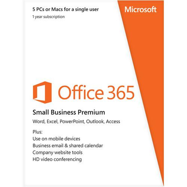 Microsoft Office 365 Small Business Premium 32/64