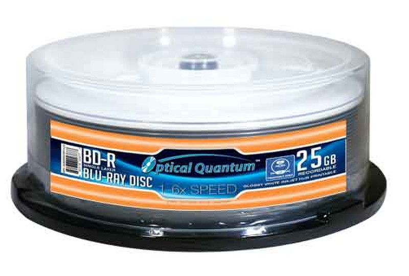 Vinpower Digital 25pcs, BD-R, 6X, 25GB