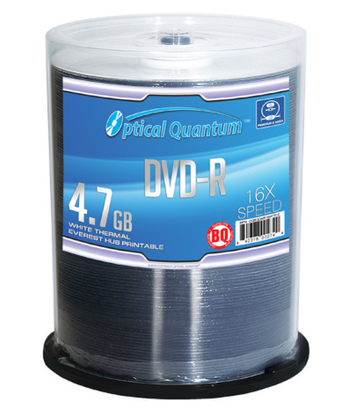 Vinpower Digital 100pcs, DVD-R, 16x, 4.7GB 4.7GB DVD-R
