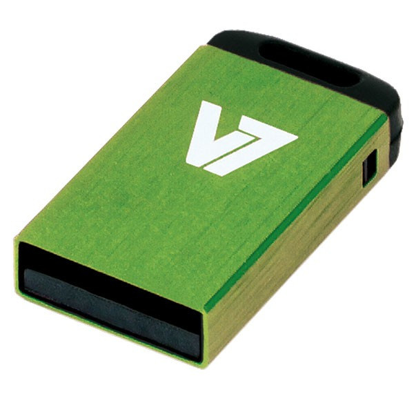 V7 16GB, USB 2.0 16ГБ USB 2.0 Зеленый USB флеш накопитель