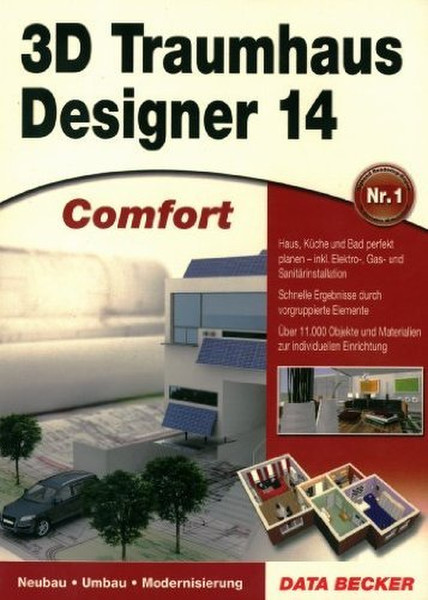 Data Becker 3D Traumhaus Designer 14 Comfort