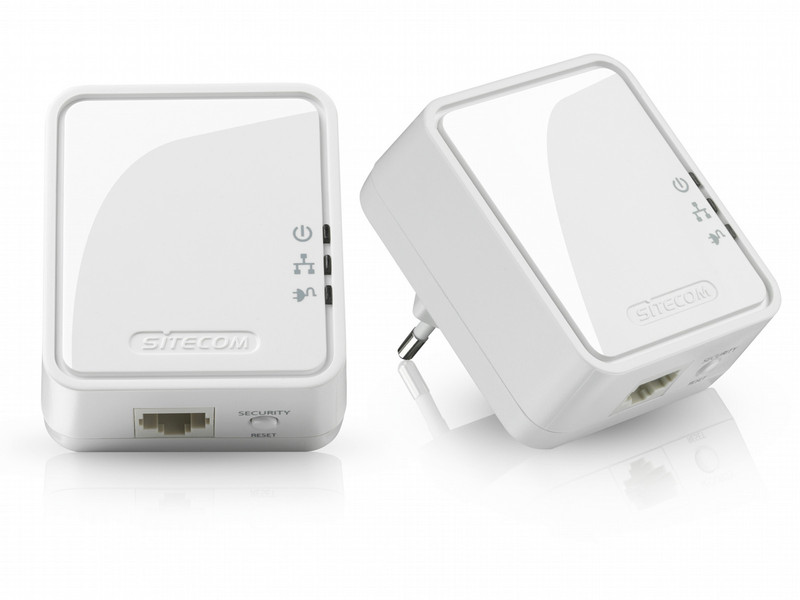 Sitecom LN-551 Mini Homeplug 500 Mbps 2 Pack