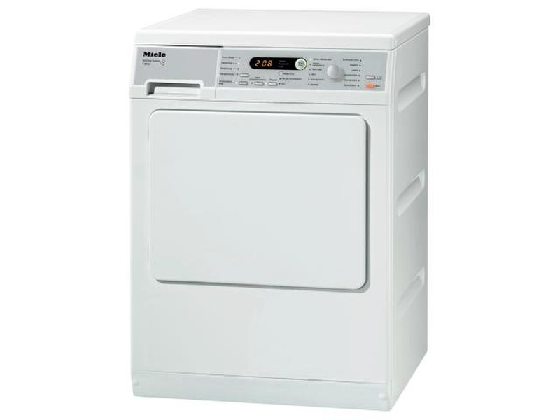 Miele T 8743 Freistehend Frontlader 7kg C Weiß