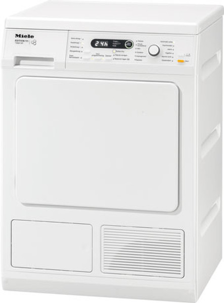 Miele T 8861 111 WP Edition Отдельностоящий Фронтальная загрузка 8кг A+ Белый