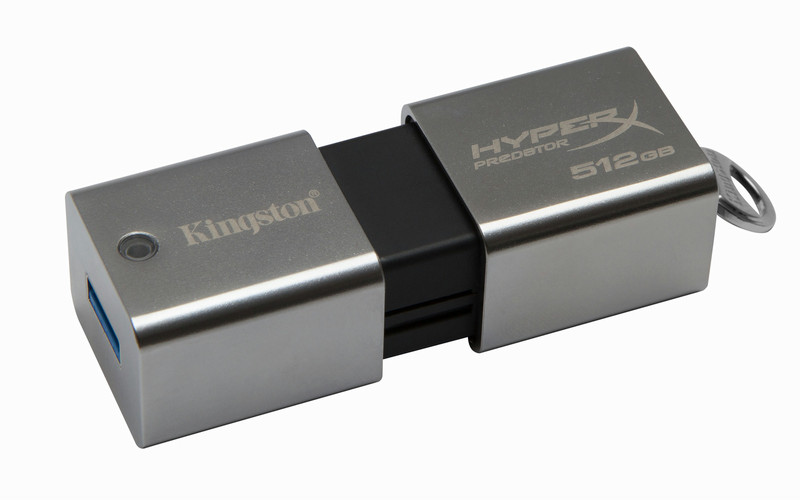HyperX Predator 512GB 512GB USB 3.0 (3.1 Gen 1) Type-A Stainless steel USB flash drive
