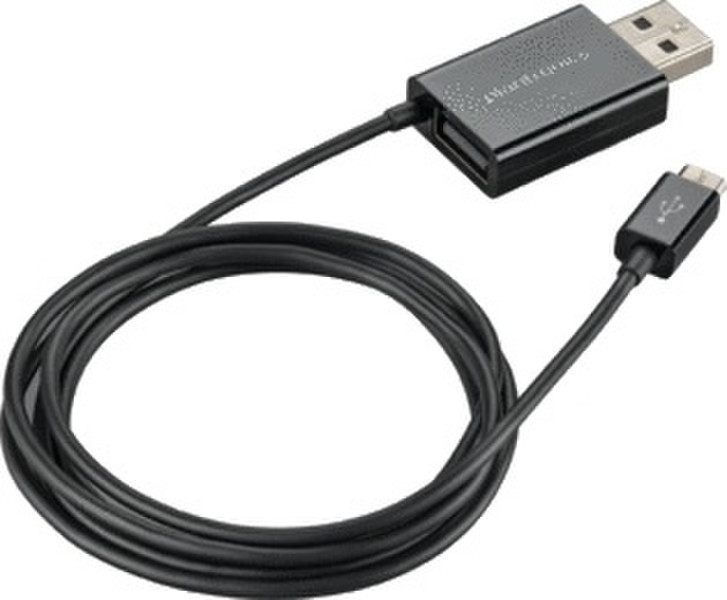 Plantronics 88852-01 0.84m USB A Black USB cable