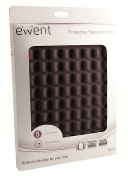 Ewent EW2671 Sleeve case Черный чехол для планшета