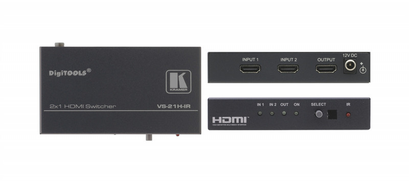 Kramer Electronics VS-21H-IR HDMI коммутатор видео сигналов