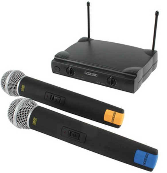 König KN-MICW610UK Wireless Wireless Black microphone