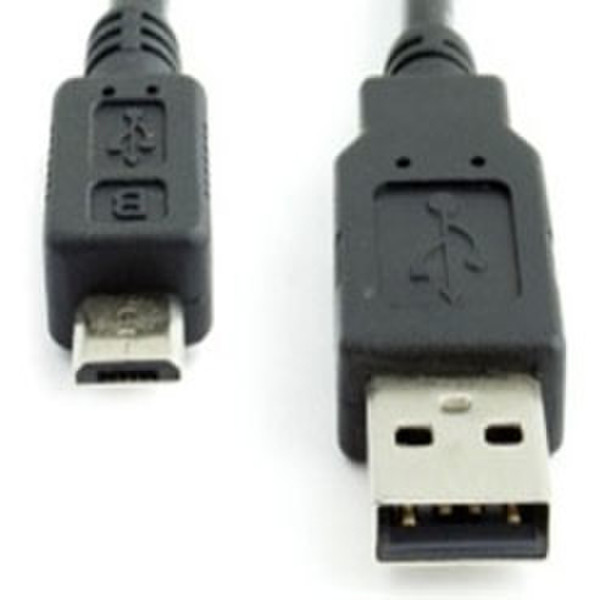 Atlantis Land 1.5m USB2.0 A - Micro B M/M 1.5м USB A Micro-USB B Черный