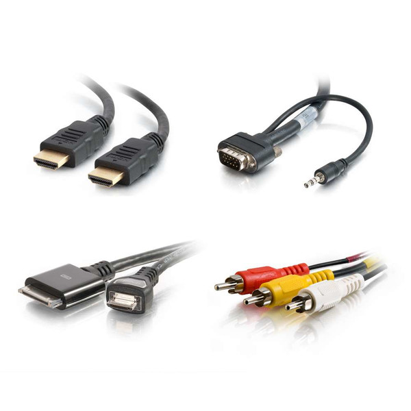 C2G 41229 Black video cable adapter