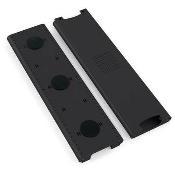 Anthro Cable Channel Straight cable tray Black