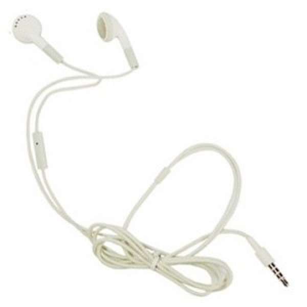 Zender IBO-009 Binaural im Ohr Weiß Mobiles Headset