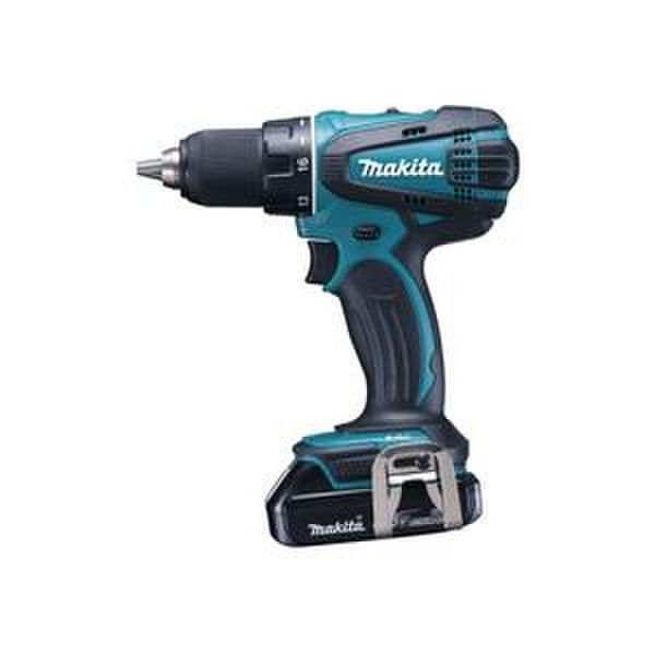 Makita BDF456RHE Дрель с рукояткой пистолетного типа Литий-ионная (Li-Ion) 1.3А·ч 1500г Синий аккумуляторная комби-дрель