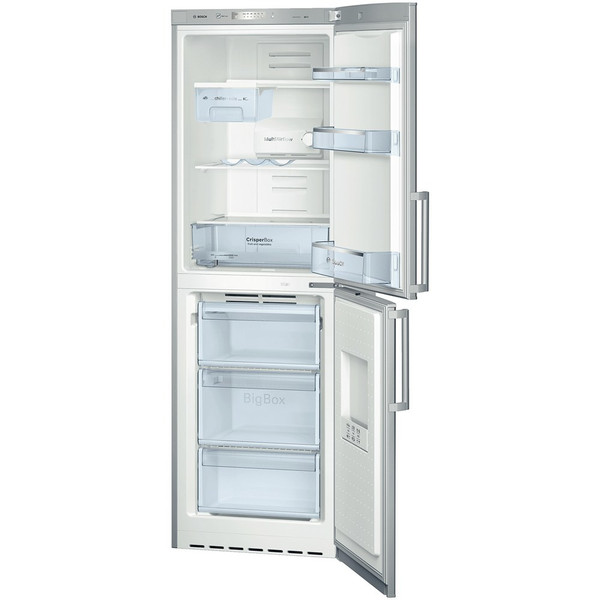Bosch KGN34X44 freestanding 186L 94L A+ Stainless steel fridge-freezer