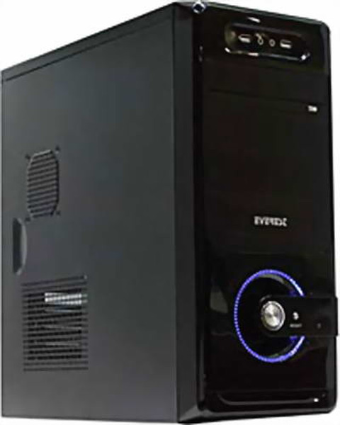 Everest 731K Midi-Tower 200W Schwarz Computer-Gehäuse