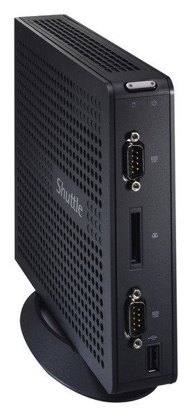 Shuttle XS36VL Intel NM10 BGA559 D2550 Черный ПК/рабочая станция barebone