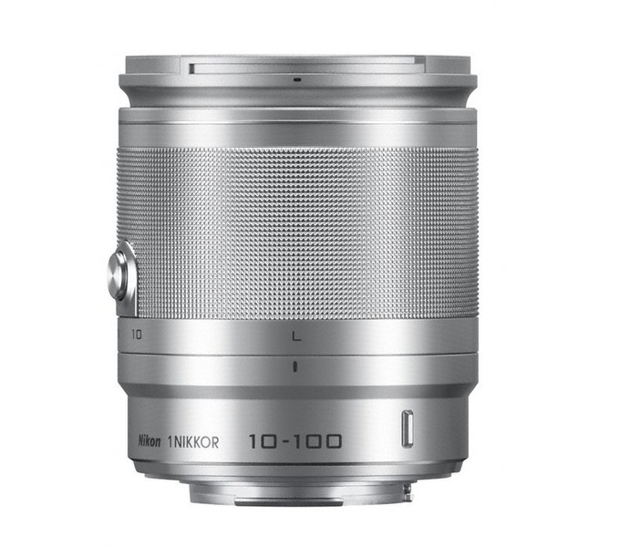 Nikon 1 NIKKOR 10-100mm f/4.0-5.6 VR MILC Tele zoom lens Silver