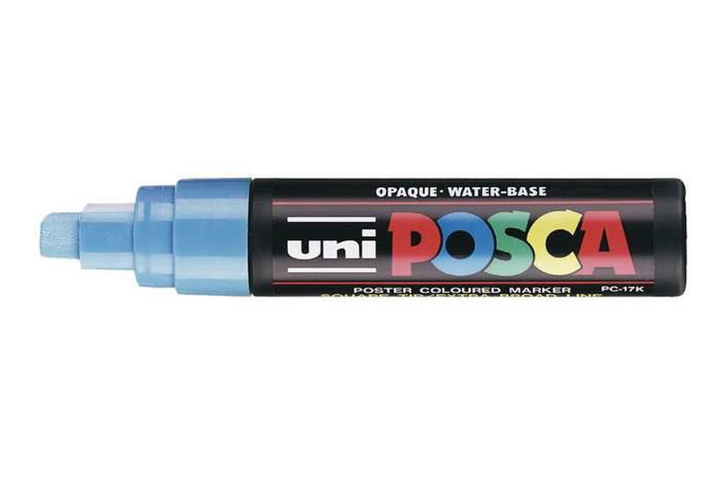 Uni-Ball uni POSCA PC-17K Скошенный наконечник Синий 1шт маркер