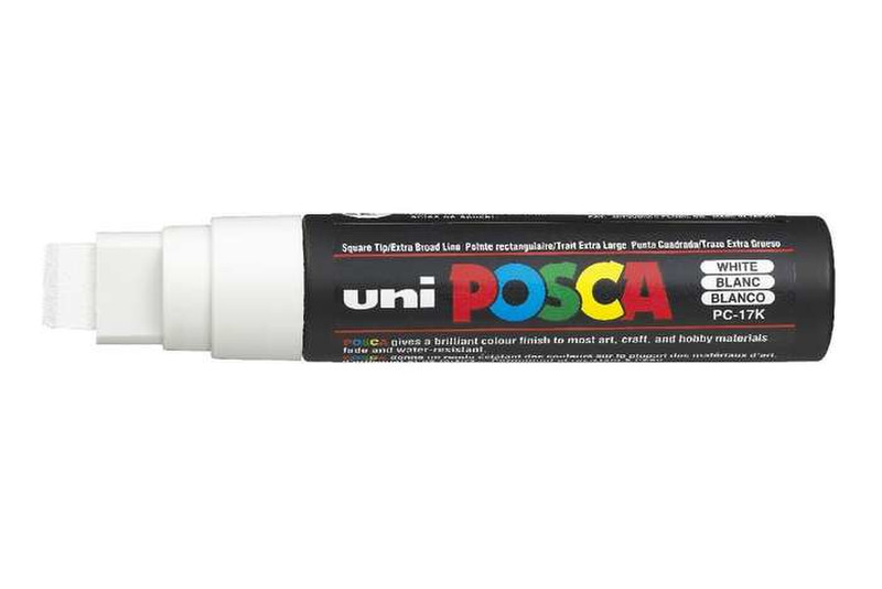 Uni-Ball uni POSCA PC-17K Chisel tip White 1pc(s) marker