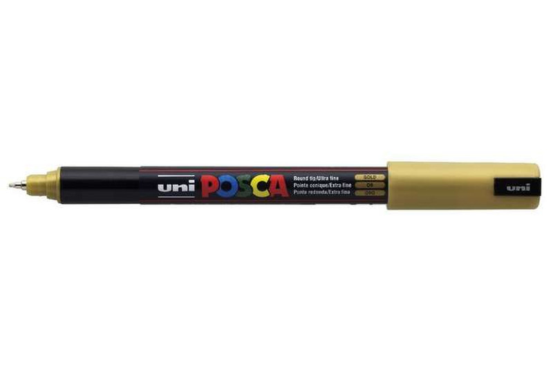 Uni-Ball uni POSCA PC-1MR Bullet tip Gold 1pc(s) marker