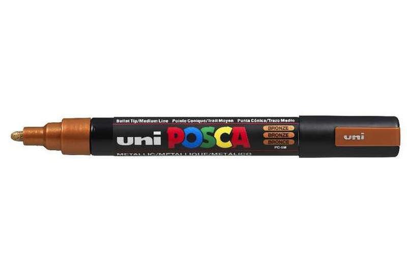 Uni-Ball uni POSCA PC-5M Bullet tip Bronze 1pc(s) marker