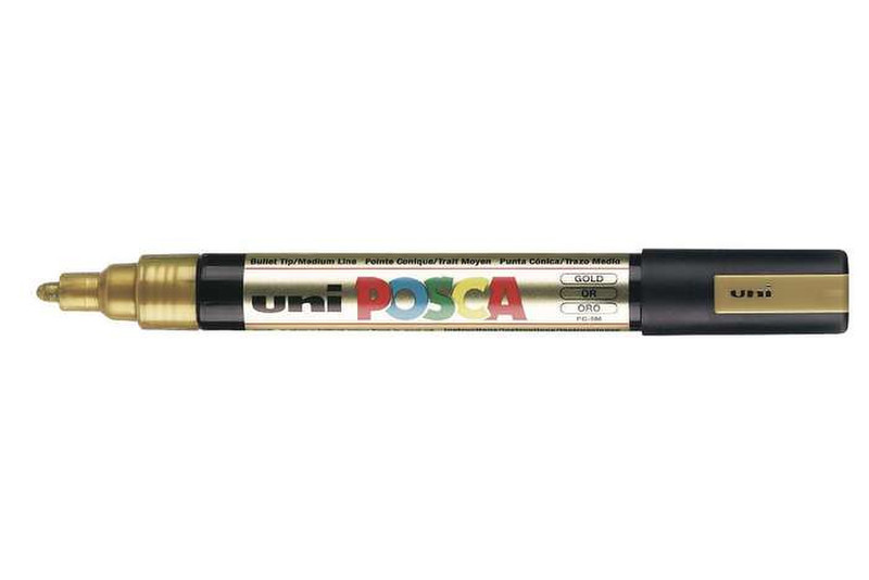 Uni-Ball uni POSCA PC-5M Gold 1pc(s) marker