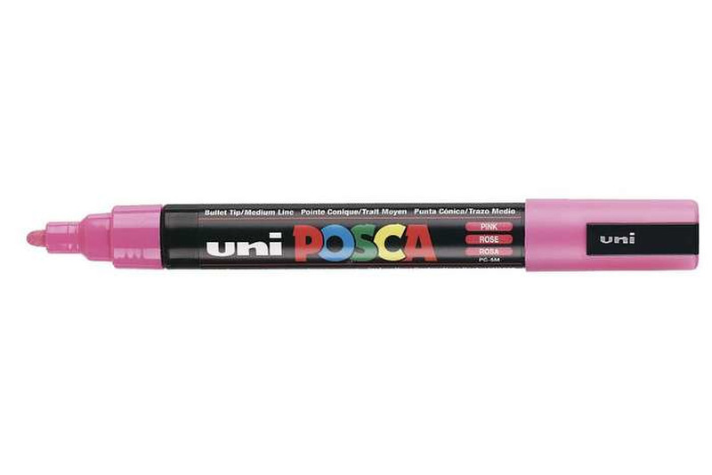 Uni-Ball uni POSCA PC-5M Rundspitze Pink 1Stück(e) Marker