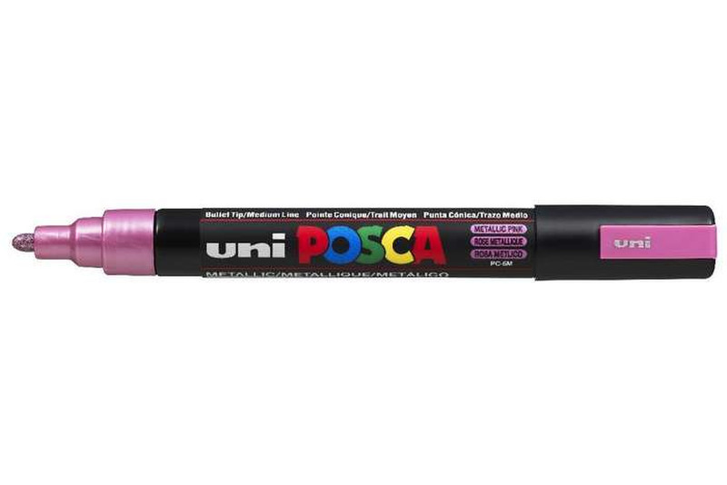 Uni-Ball uni POSCA PC-5M Пулевидный наконечник Розовый 1шт маркер